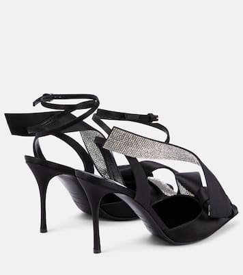 x Sergio Rossi - Pumps slingback Marquise in raso | Area