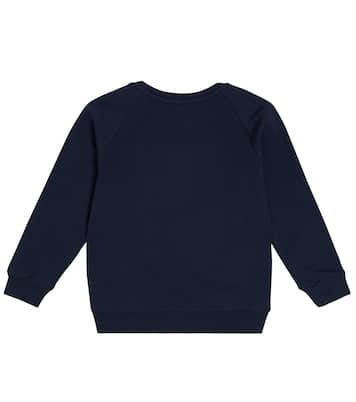 Sudadera de algodón con logo | Balmain Kids