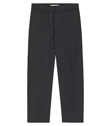 Wool-blend straight pants | Stella McCartney Kids