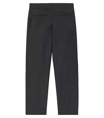 Wool-blend straight pants | Stella McCartney Kids