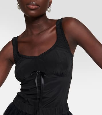 Bow-embellished bodysuit | Simone Rocha