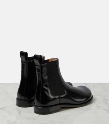 Campo leather Chelsea boots in black - Loewe | Mytheresa