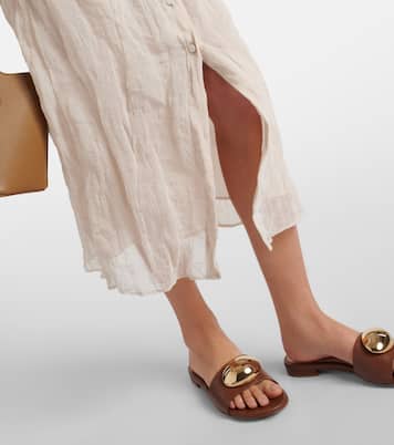 Abito chemisier Agnes in cotone e seta | Altuzarra