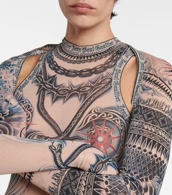 Guantes Tattoo Collection estampados | Jean Paul Gaultier