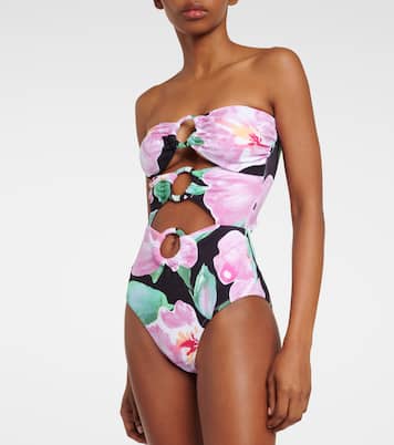 Bañador Anya floral con aberturas | Alexandra Miro