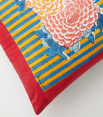 Arabesque Corolla cotton cushion | Lisa Corti
