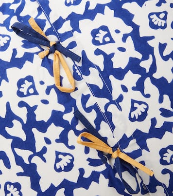 Arabesque Corolla cotton cushion | Lisa Corti