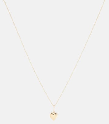 Collier Sweetheart en or 14 ct et diamants | Stone and Strand