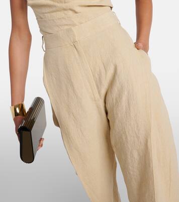 Pantalones anchos Gabrielle de lino | Tove