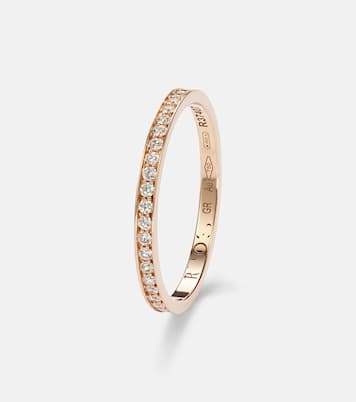 Anillo de novia de oro rosa de 18 ct con diamantes | Repossi