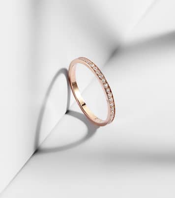 Anillo de novia de oro rosa de 18 ct con diamantes | Repossi