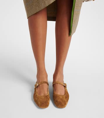 Ballerine Mary Jane in suede | Le Monde Béryl