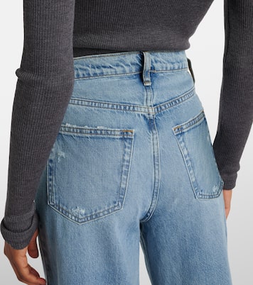High-Rise Wide-Leg Jeans Le Jane | Frame