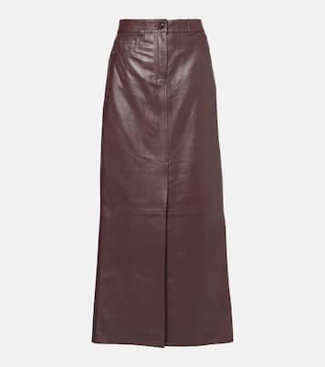 Gonna midi Sleek Statement in pelle | Dorothee Schumacher