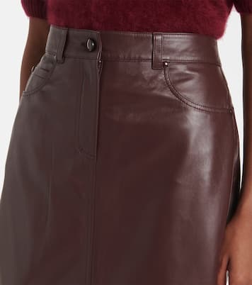 Gonna midi Sleek Statement in pelle | Dorothee Schumacher