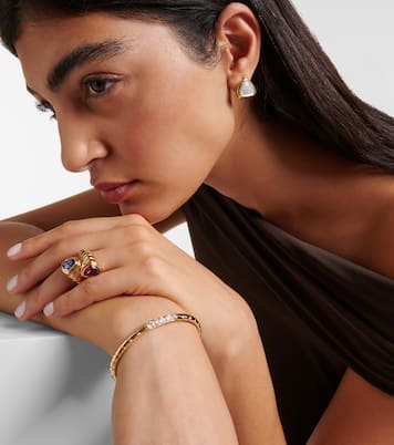 Jonc Ondine en or 18 ct et diamants | Marina B