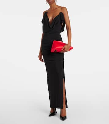 Clutch 8:30PM Small in raso | The Attico