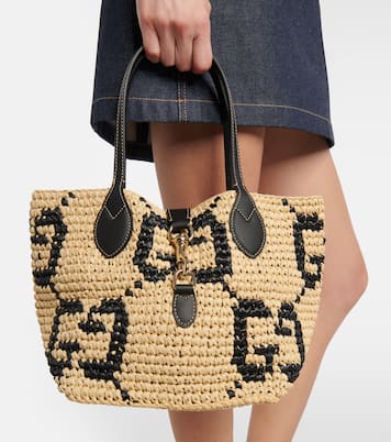 Secchiello Summer Medium con pelle | Gucci