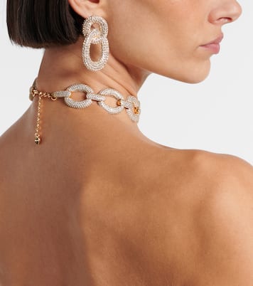 Choker à cristaux | Self-Portrait