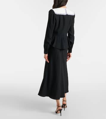 Abito midi in raso | Alessandra Rich