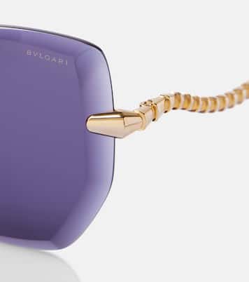 Lunettes de soleil Serpenti Viper oversize | Bvlgari