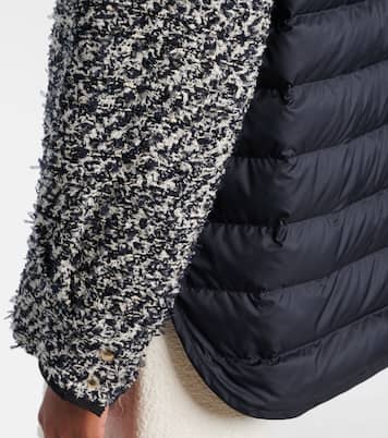 Piumino in tweed bouclé | Moncler