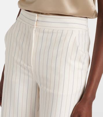 Pantaloni a gamba larga Brixton a righe | Veronica Beard
