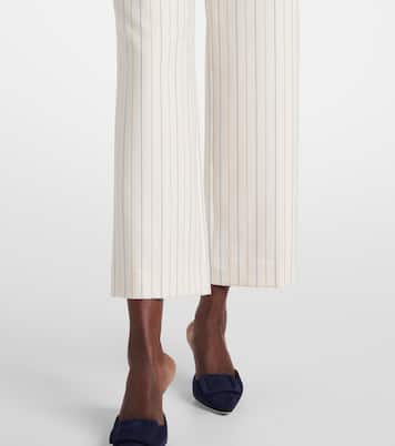 Pantaloni a gamba larga Brixton a righe | Veronica Beard