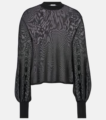 Pullover con lamé  | Alaïa