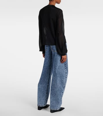 Pullover con lamé  | Alaïa