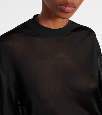Pullover con lamé  | Alaïa