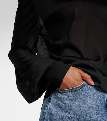 Pullover con lamé  | Alaïa
