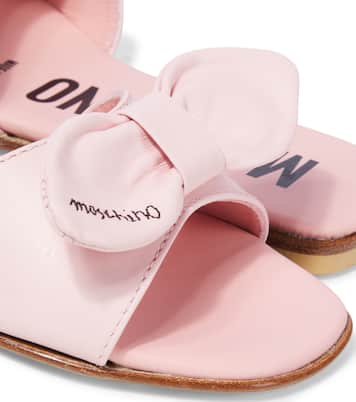 Mules en cuir | Moschino Kids