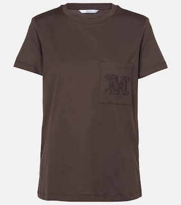 Papaia logo cotton jersey T-shirt | Max Mara