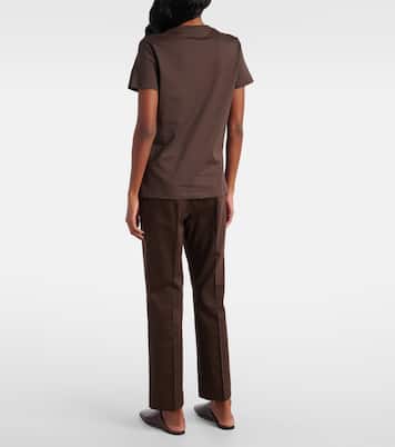 Papaia logo cotton jersey T-shirt | Max Mara