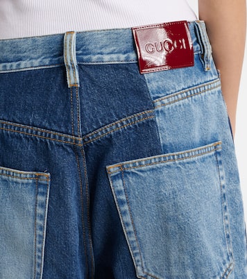 Jean ample à taille basse | Gucci