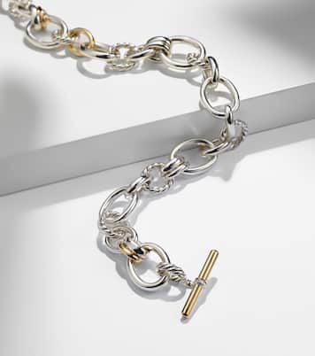 Collana DY Mercer™ in argento sterling e oro18kt con diamanti | David Yurman