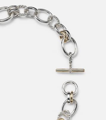 Collana DY Mercer™ in argento sterling e oro18kt con diamanti | David Yurman