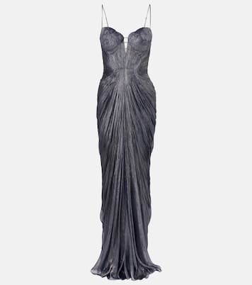 Cecilia silk tulle corset gown | Maria Lucia Hohan
