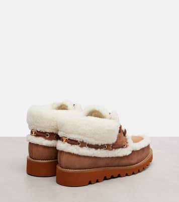 Palm Avenue suede desert boots | Valentino Garavani
