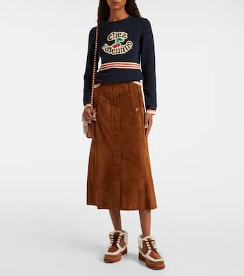 Palm Avenue suede desert boots | Valentino Garavani
