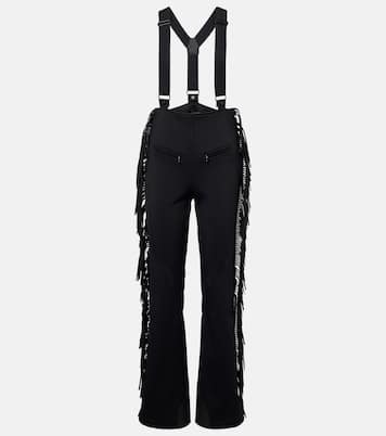 Cowboy fringed ski salopettes | Goldbergh