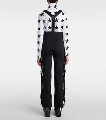 Cowboy fringed ski salopettes | Goldbergh