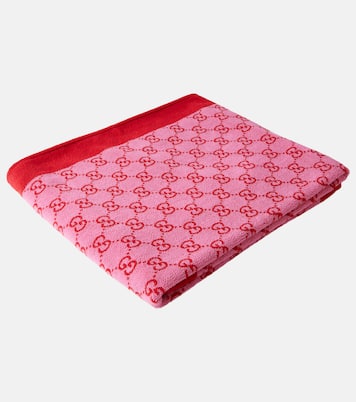 GG cotton terry beach blanket | Gucci