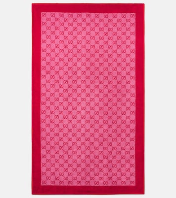 GG cotton terry beach blanket | Gucci