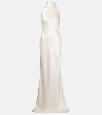 Bridal Robe Chilton aus Satin | Ralph Lauren Collection