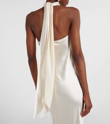 Bridal Robe Chilton aus Satin | Ralph Lauren Collection