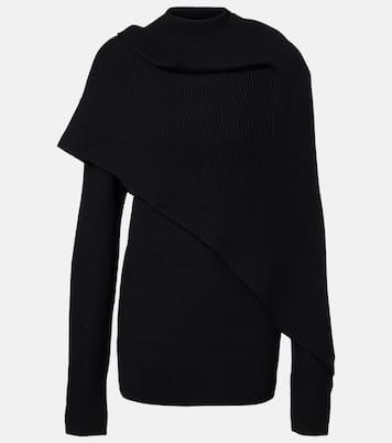 Draped wool sweater | Entire Studios