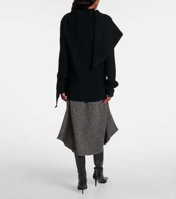 Draped wool sweater | Entire Studios