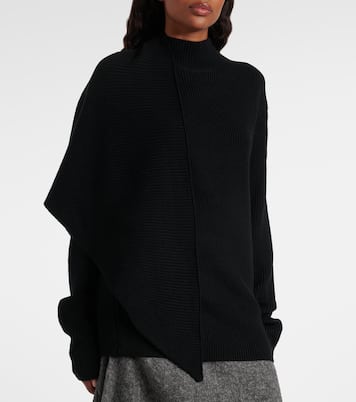 Draped wool sweater | Entire Studios